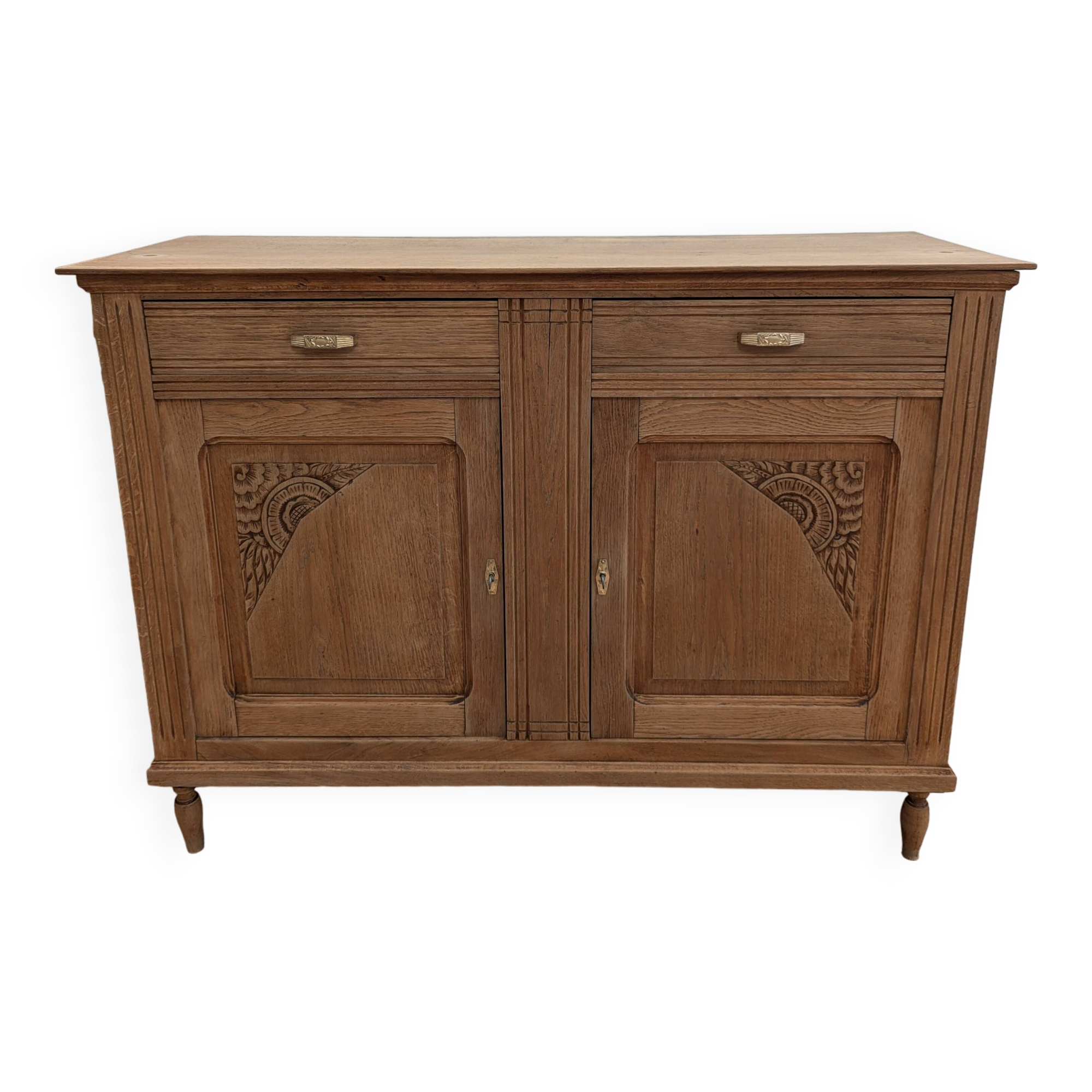 Art Nouveau wood sideboard