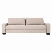 Sofa REJKIAVIK beige mélangé, design scandinave