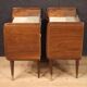 Paire de tables de chevet design des années 50