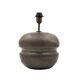 Mid-century modern brown ceramic lamp base,  France 1960s