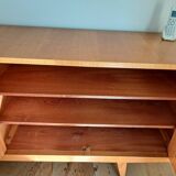Scandinavian style sideboard in light wood from the 1950s