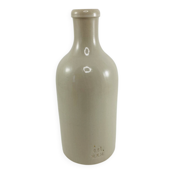 Bouteille en grès M.K.M. Mogendorf, Allemagne 1900