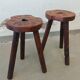 Set of brutalist stools