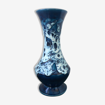 Vase vintage texturé