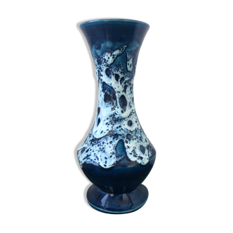 Vase vintage texturé