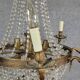 Louis XV style hot air balloon or basket chandelier circa 1900