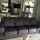 Anthracite grey sofa