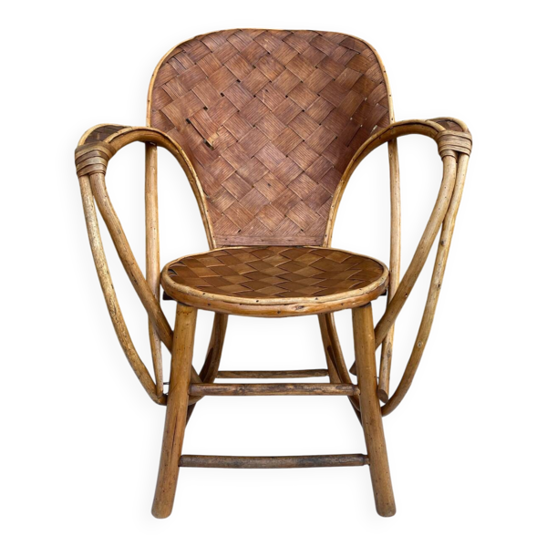Fauteuil en châtaignier