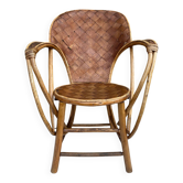 Fauteuil en châtaignier