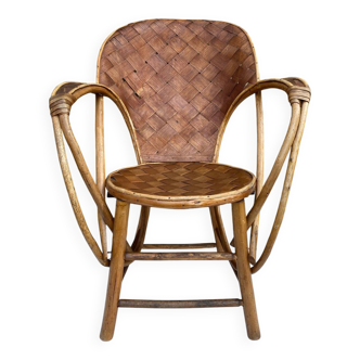 Chestnut armchair