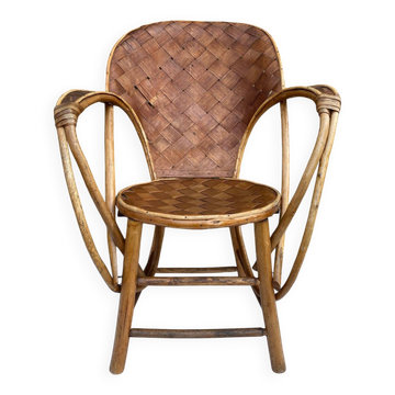 Chestnut armchair