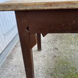 Old bistro table