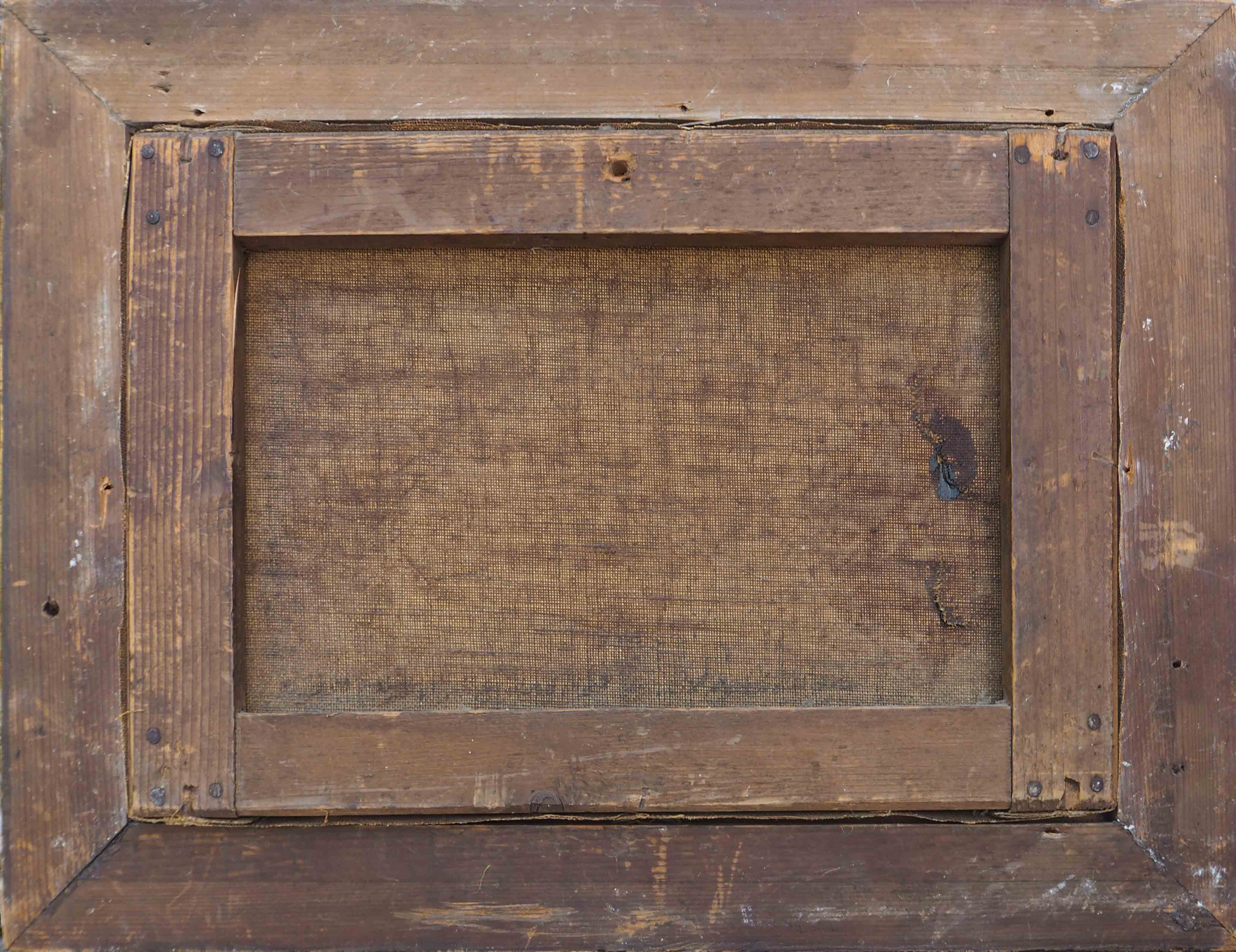 The entrance to the bustling village 19th century