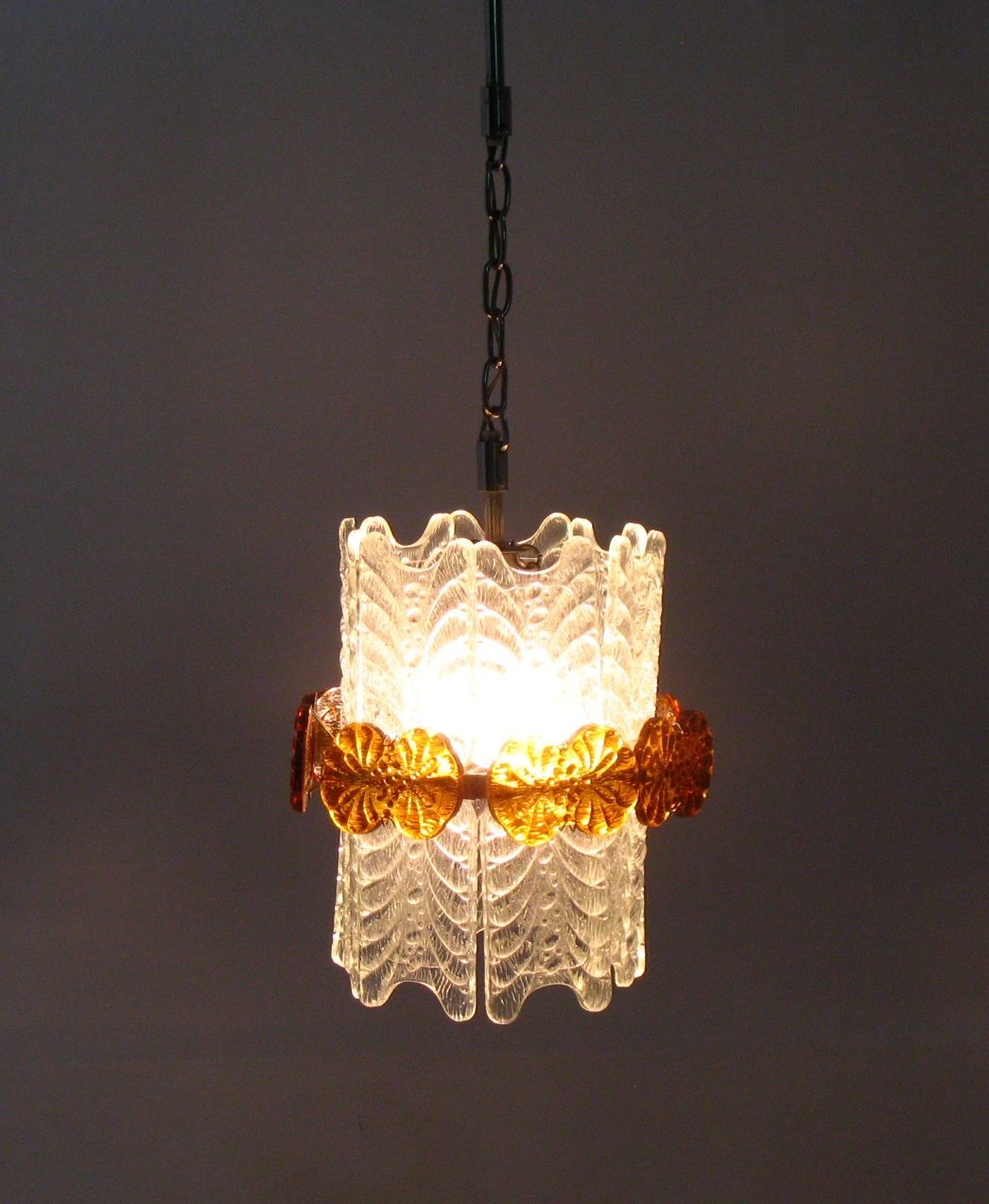 Glass ceiling lamp 70