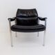 Lot de 2 fauteuils en cuir Röder Söhne by Miller Borgsen