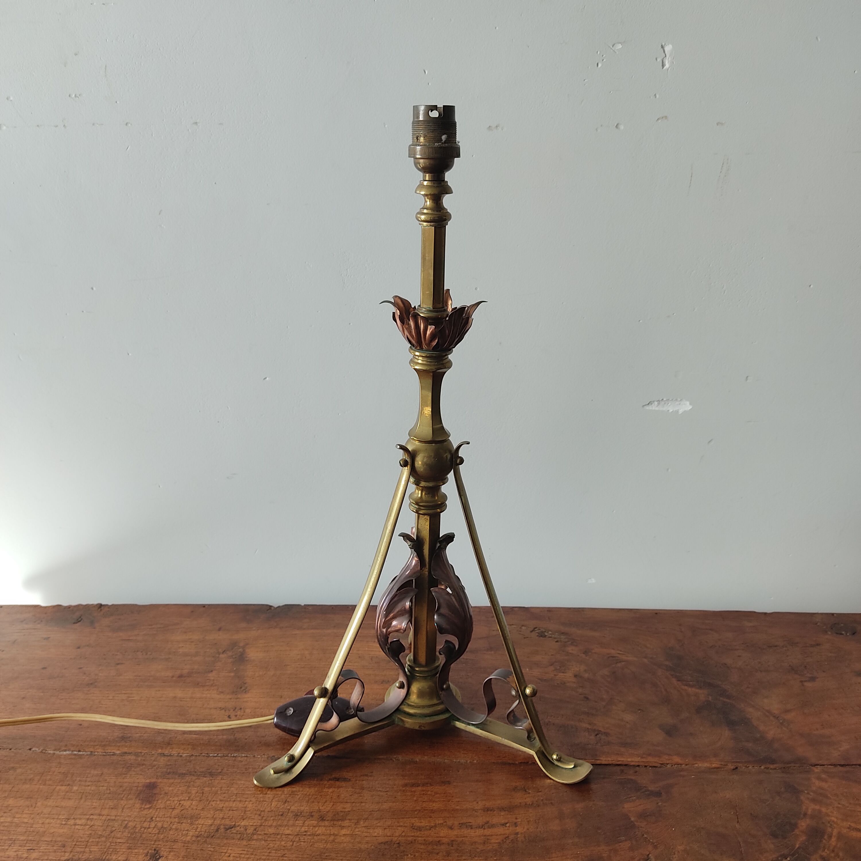 Brass lamp