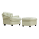 Poltrona Frau 'Dream B' armchair and ottoman, Italy, 1980s