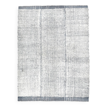 7x9 Blue White Modern Vintage Rug, 200x271Cm SK 34018 FREE SHIPPING