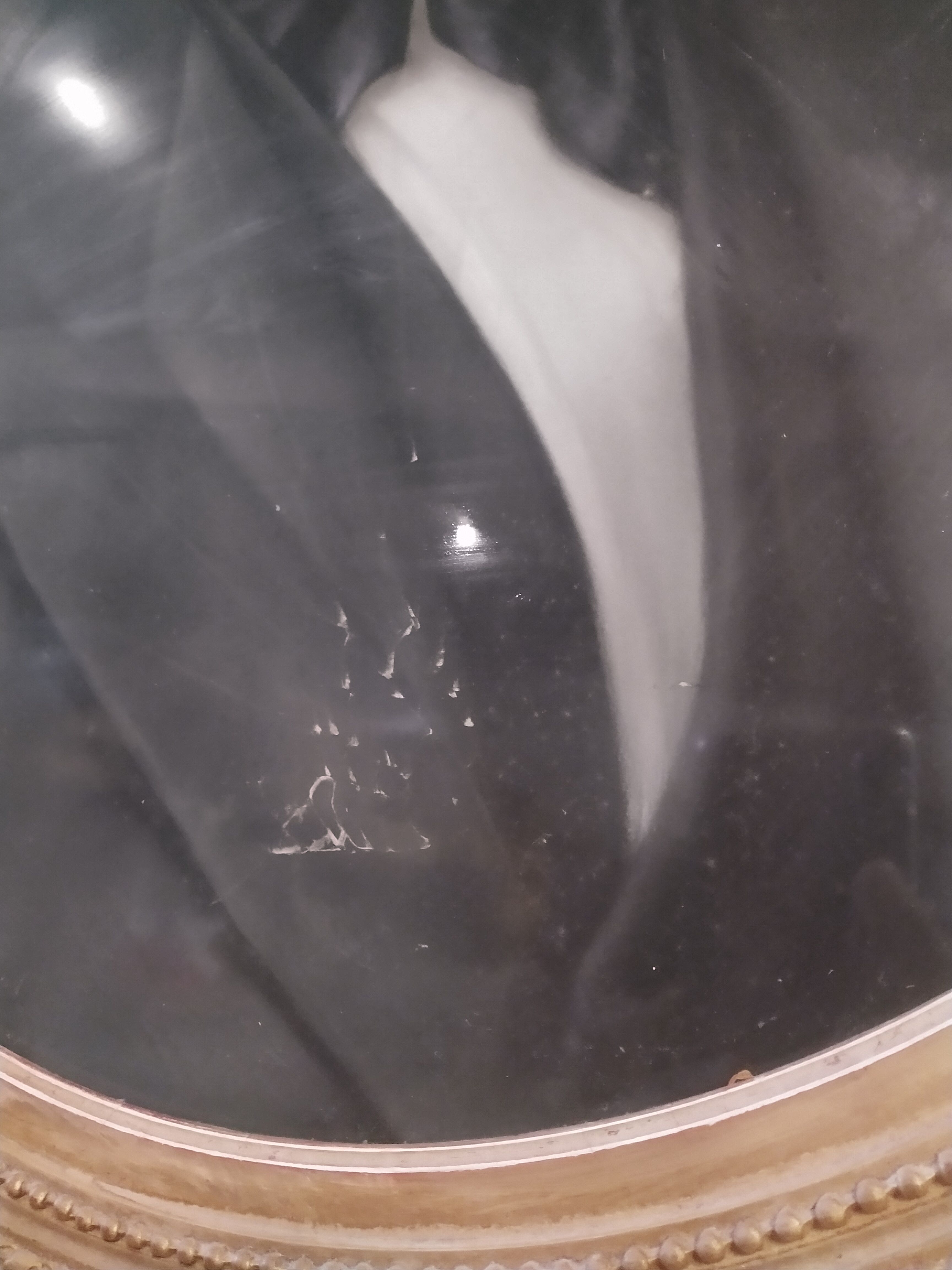 Jean-françois batut (1828–1907) oval pastel