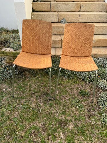 Set de 2 chaises Ikea vintage