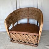 Mexican craft armchair equippal