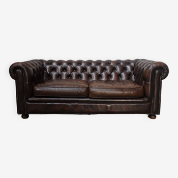 Canapé vintage Chesterfield 2 places