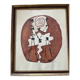watercolor painting signed Sobrado