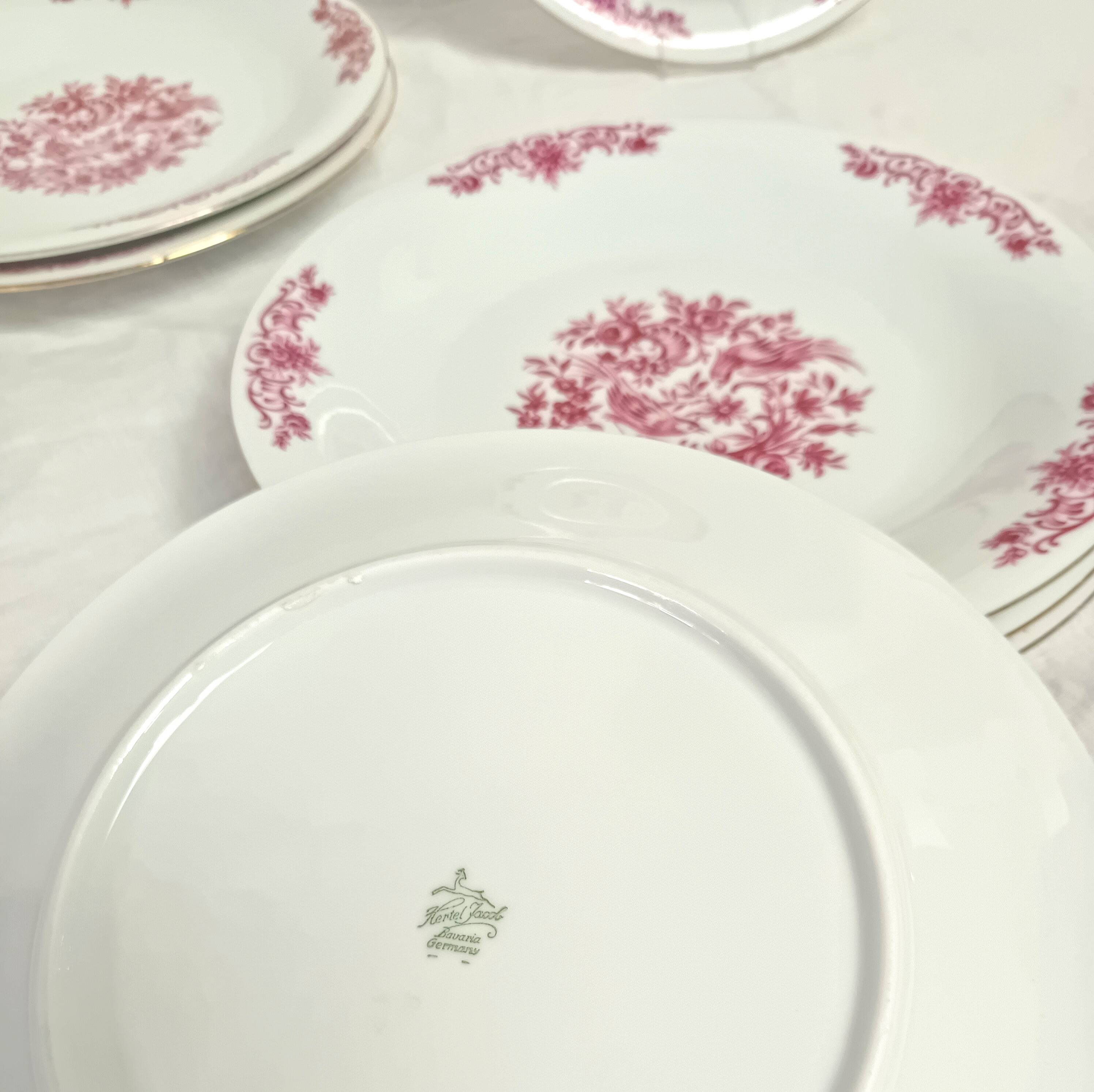 7 flat plates Fleuries Bavaria