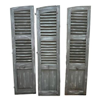 Lot wooden shutters