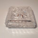 Crystal art deco jewelry box