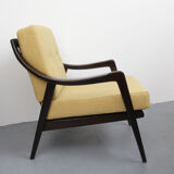 1960s armchair in yellow