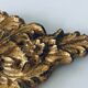 Gold wall candle holder