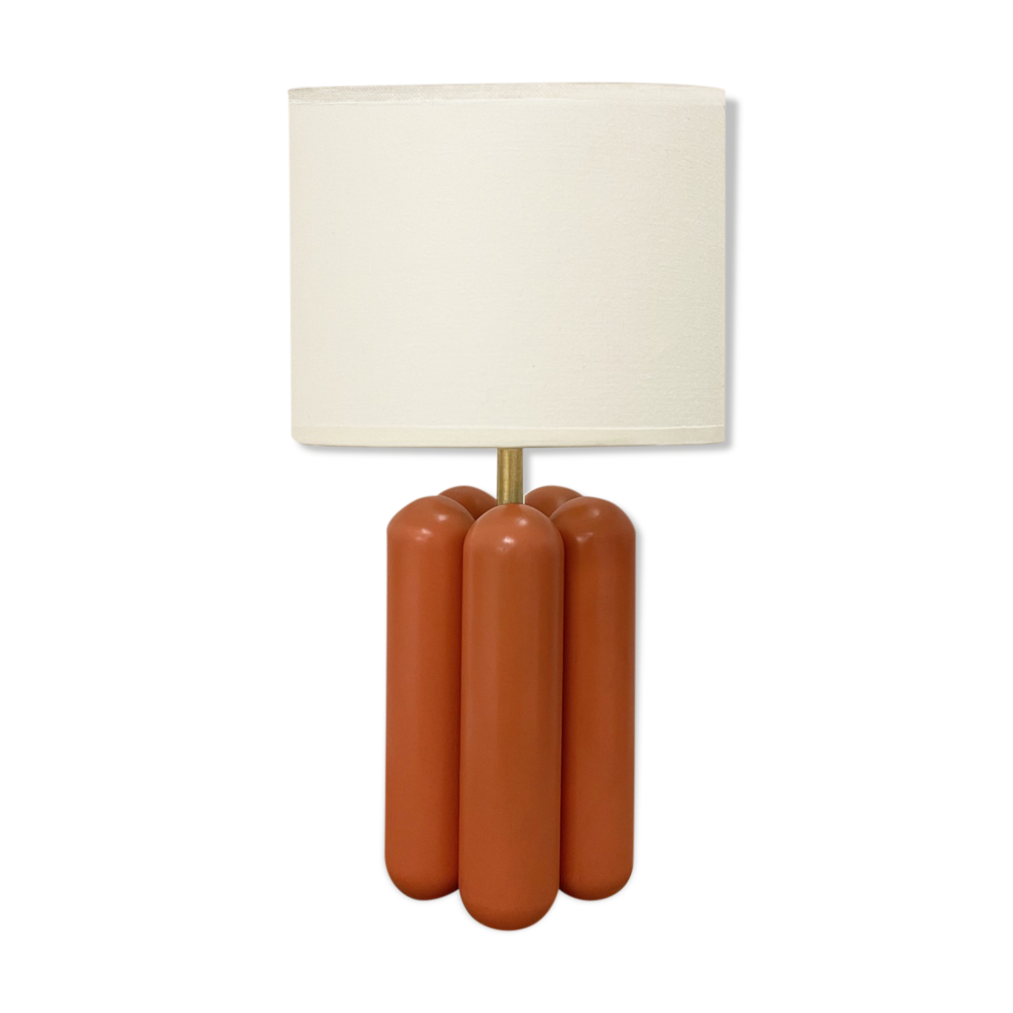 Lampe Charlotte corail coton Cosin Paris