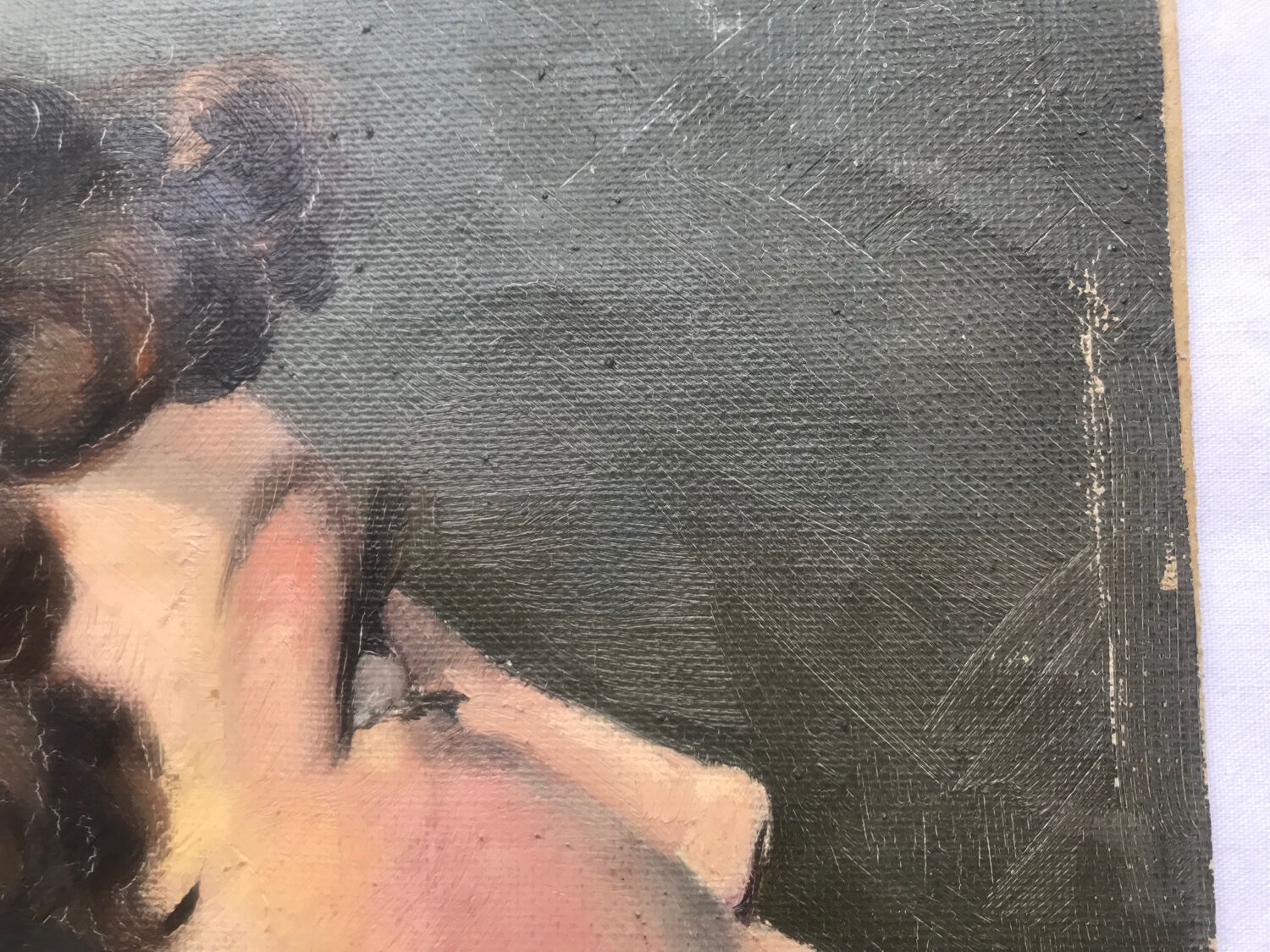 Painting portrait of a woman 1930-40