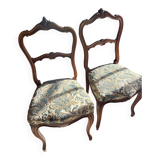 Set of 2 vintage chairs