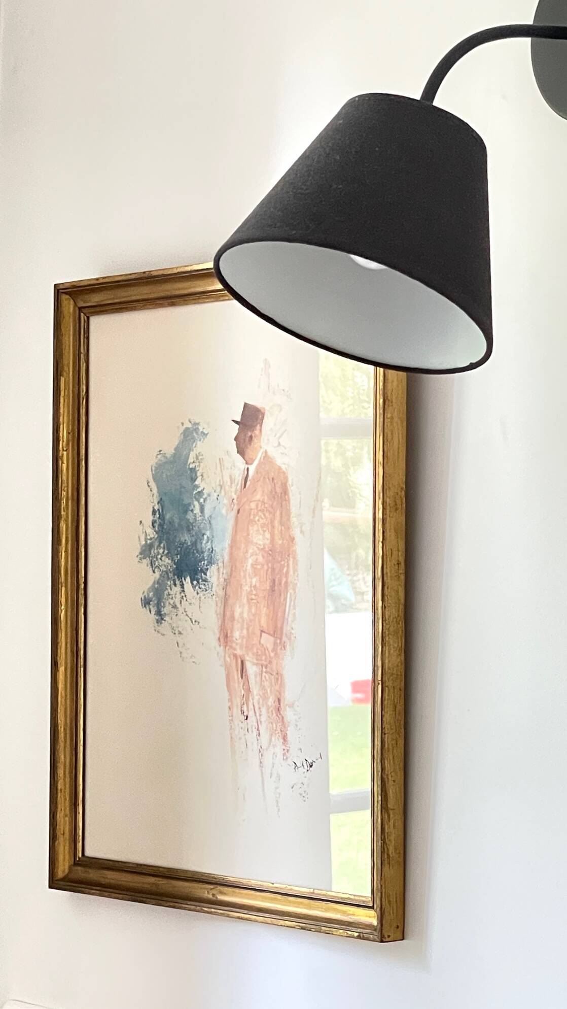 Illustration on vintage paper