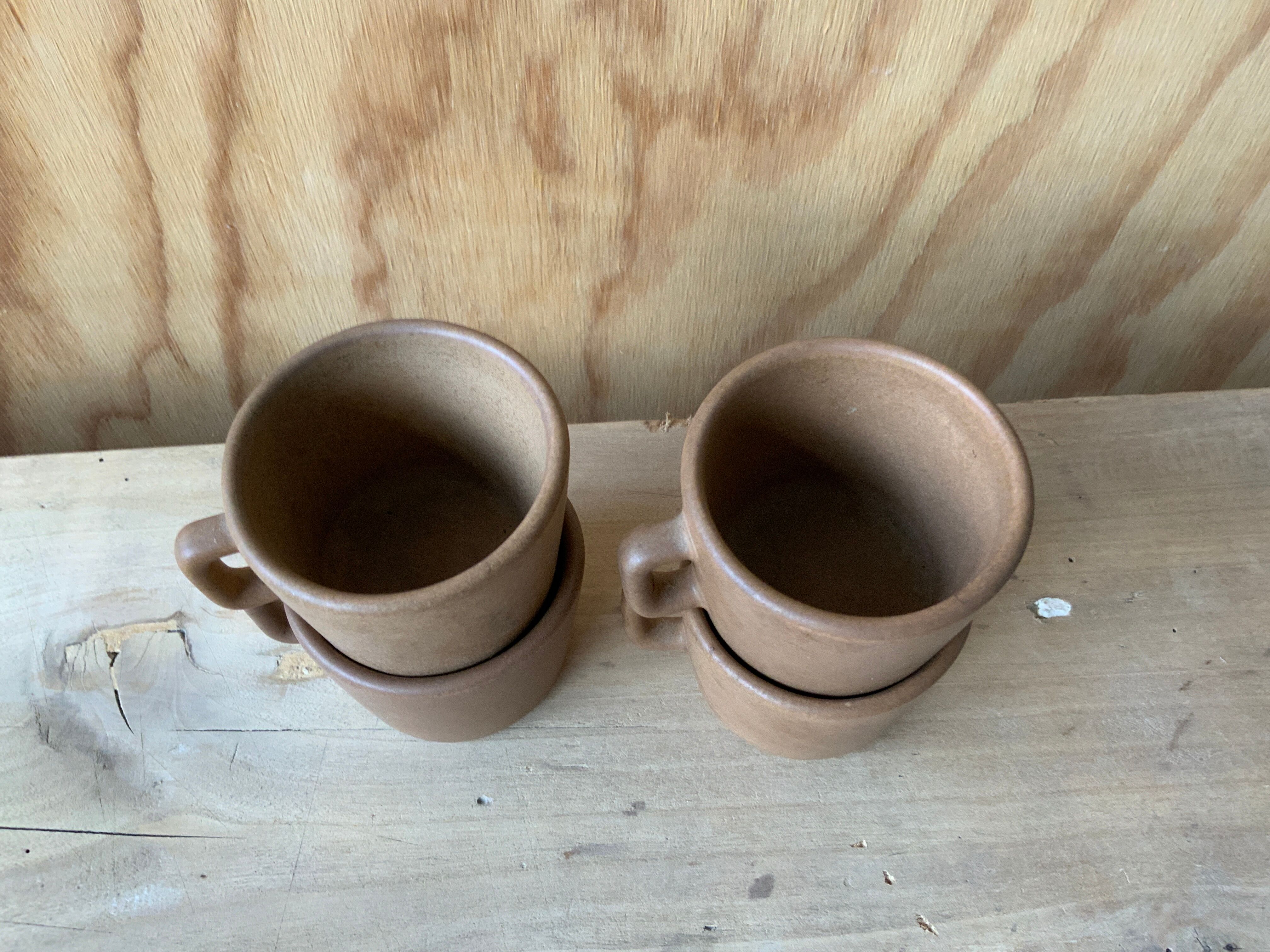 Selency stoneware cups x Monoprix Croisé Laroche