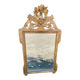 Miroir ancien bois doré