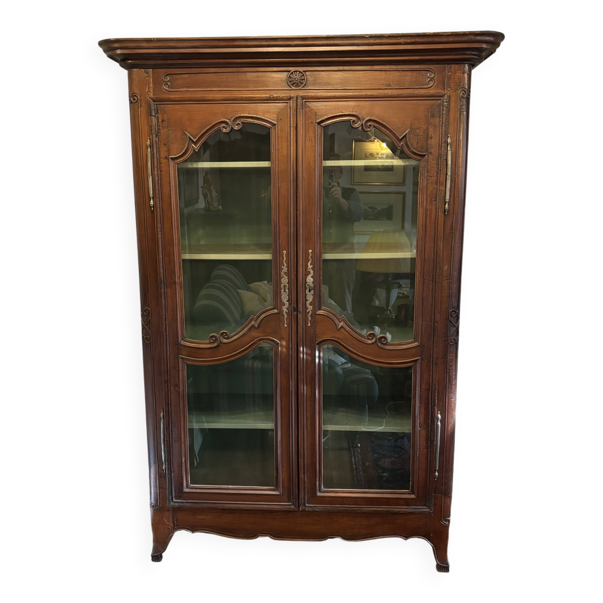 Louis XV revival style cabinet