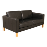 IKEA “Karlstad” — Leather Sofa — Scandinavian Classic with Clean, Timeless