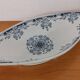 Blue and green iron clay bowl, “Mignon” model, H & Cie Sarreguemines