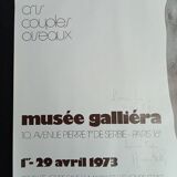 Exhibition poster Autographed cutter