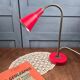 IKEA Kvart red desk lamp – Design by Hagberg, gooseneck - 2000s