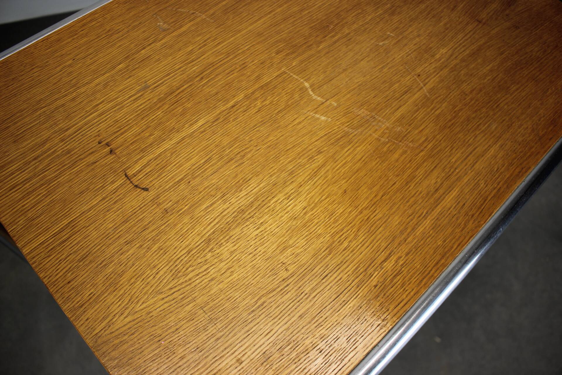 Marcel Breuer Bauhaus table from the 1930s, model B12, Czechoslovakia