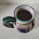 Pitcher with thistle motif by André Georges Pougues les Eaux