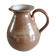Pitcher ball in varnished beige cermic 60/70 years