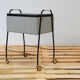 German sewing table on Wheels from the 1970s