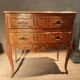 Louis XV style solid oak chest of drawers