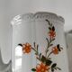 Cafetière vintage Winterling Bavaria décor floral orange