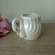 Iridescent Ceramic Swan Tumbler, Swan Pot Bathroom Decoration